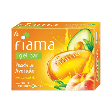 Fiama Peach & Avocado Gel Bar (125gm Each)