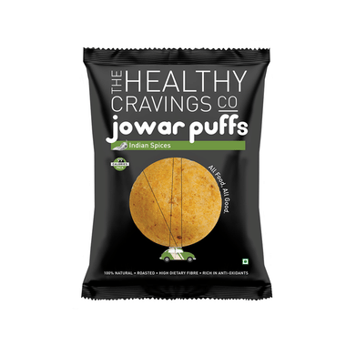 The Healthy Cravings Co Jowar Puffs Indian Spices Pack Of 6