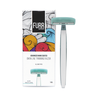 Furr By Pee Safe Advanced Nano Coated Bikini Line Trimming Razor