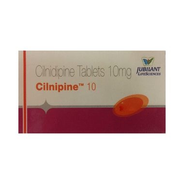 Cilnipine 10 Tablet