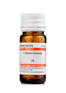 Dr Willmar Schwabe India Calcarea Iodatum Trituration Tablet 3X