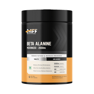 MyFitFuel Beta Alanine Micronized 2000mg Unflavoured Tablet
