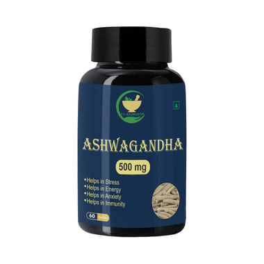 Fij Ayurveda Ashwagandha 500mg Capsule