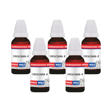 Dr. Majumder Homeo World Ipecacuanha Mother Tincture (30ml Each) Q