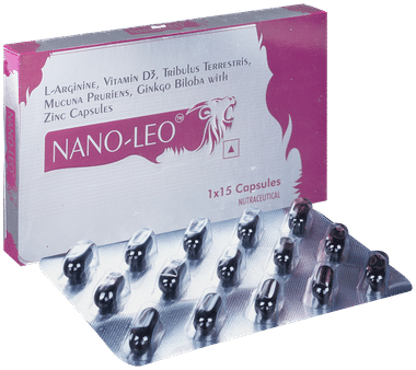 Nano-Leo Capsule with L-Arginine, Vitamin D3, Ginkgo & Zinc