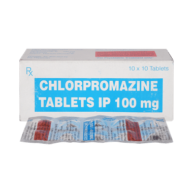 Chlorpromazine 100mg Tablet