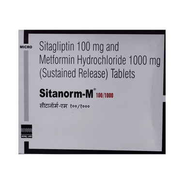 Sitanorm-M 100/1000 Tablet SR