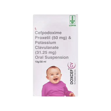 Doxcef CV 50mg/31.25mg Dry Syrup