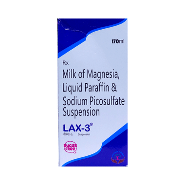 Lax 3 Oral Suspension Sugar Free