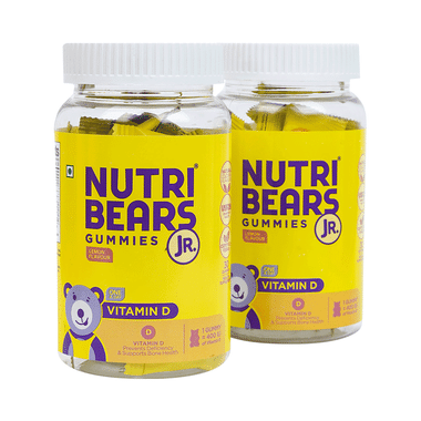 NutriBears Vitamin D Gummies (30 Each)