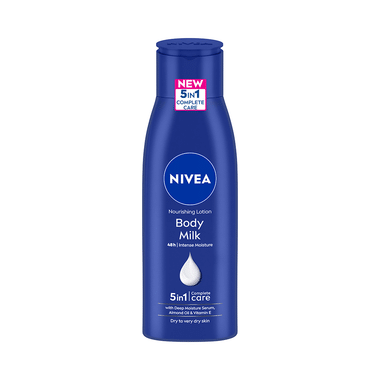 Nivea 5 In 1 Complete Care Nourishing Lotion Body Milk | For Dry To Very Dry Skin
