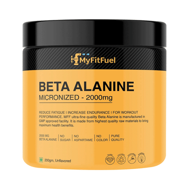 MyFitFuel Beta Alanine Micronized 2000mg Powder Unflavoured