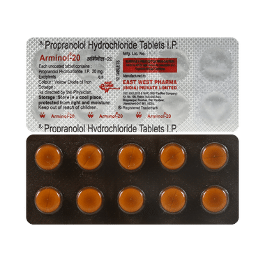 Arminol 20mg Tablet