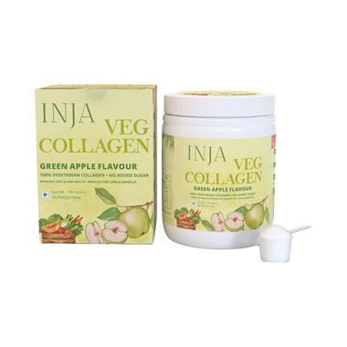 Inja Veg Collagen Powder Green Apple