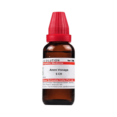 Dr Willmar Schwabe India Ammi Visnaga Dilution 6 CH