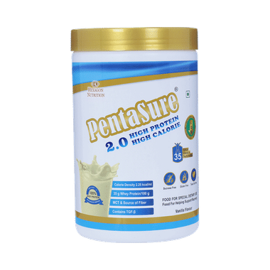 PentaSure 2.0 High Whey Protein with MCT | Flavour Powder Vanilla