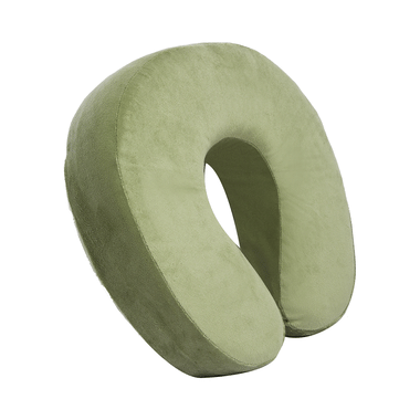 Viaggi U Shape Memory Foam Neck Pillow Light Green