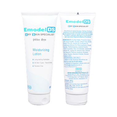 Emodel  DS Dry Skin Moisturizing Lotion Paraben Free