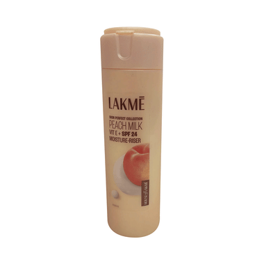 Lakme Skin Perfect Collection Peach Milk VIT E + SPF 24 Moisture-Riser