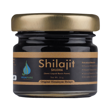 Vedapure Veda Shilajit (Resin Form) Supports General Weakness