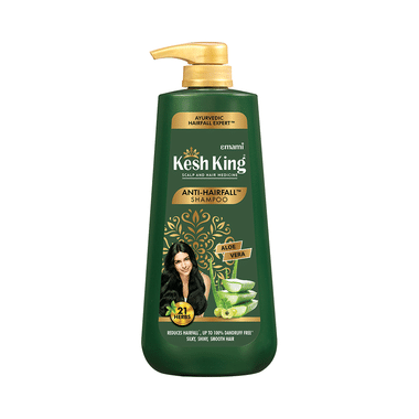 Kesh King Scalp And Hair Anti-Hairfall Shampoo With Aloe And 21 Herbs