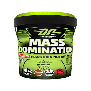 DOMIN8R Mass Domination Powder Belgiun Chocolate