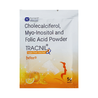 Tracnil Sachet With Myoinositol, Folic Acid & Vitamin D3 Sugar Free
