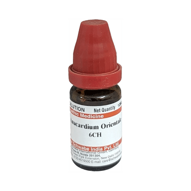 Dr Willmar Schwabe India Anacardium Orientale Dilution 6 CH