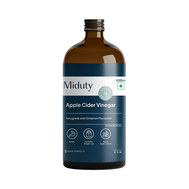 Miduty Apple Cider Vinegar | Stevia - Fenugreek - Detox - Weight Loss
