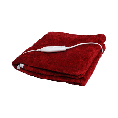 Expressions POLAR105SB Super Soft Electric Bed Warmer Single 150x80cm Maroon