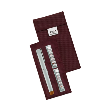 Frio Insulin Cooler & Allergy Medication Duo Wallet Burgundy