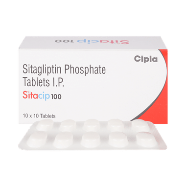 Sitacip 100mg Tablet