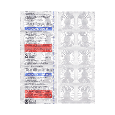 Droxyl 250 DT Tablet