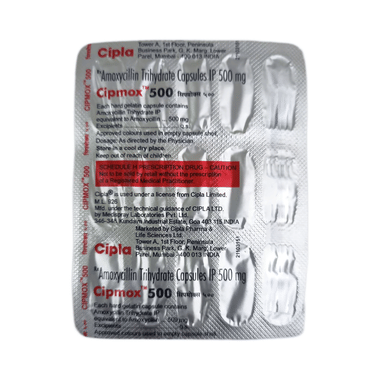 cipMOX 500 Capsule Orange