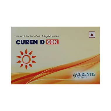 Curen D 60K Softgel Capsule