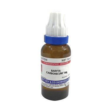 Sett Dey Baryta Carbonicum Dilution 1M
