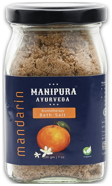 Manipura Ayurveda Aromatherapy Bath Salt Mandarin