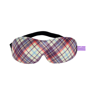 Viaggi 3D Eye Mask Purple Printed