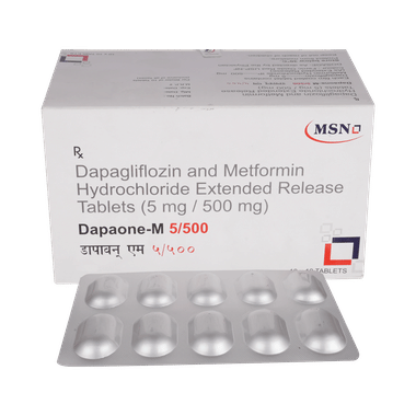 <span style='color:#626A7A'>Dapaone-M 5mg/500mg Tablet</span>