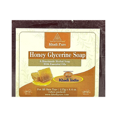 Khadi Pure Herbal Honey Glycerin Soap