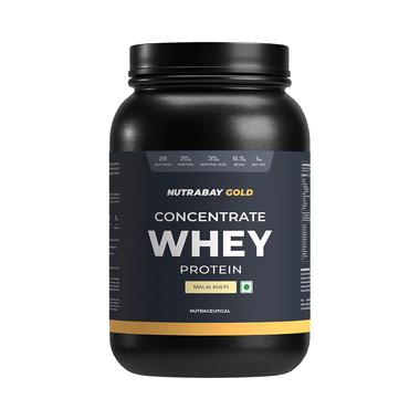 Nutrabay Concentrate Whey Protein Powder Malai Kulfi