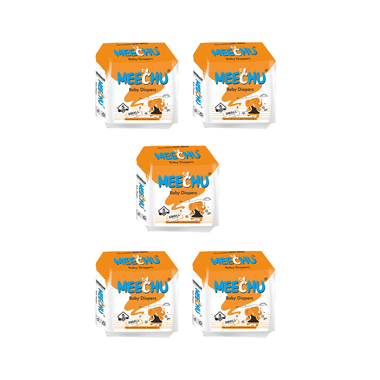 Meechu Baby Diaper (5 Each) Small
