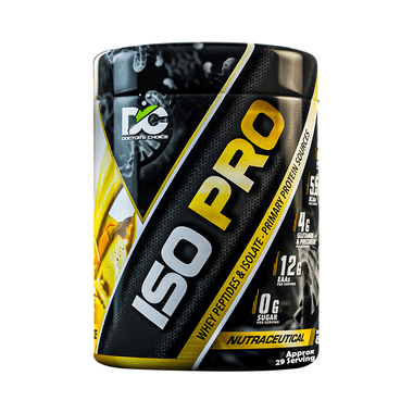 DC Doctor's Choice Iso Pro Whey Peptide & Isolate Powder Mango Milkshake