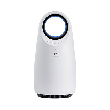 Hullaards Air Purifier with 3 in 1 Filter and Quiet Operation White