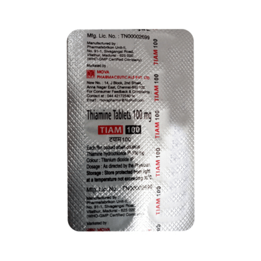 Tiam 100mg Tablet