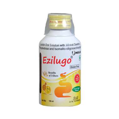 Ezilugo Oral Solution Green Apple No Added Sugar