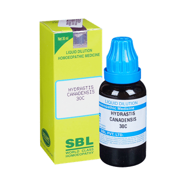 SBL Hydrastis Canadensis Dilution 30 CH