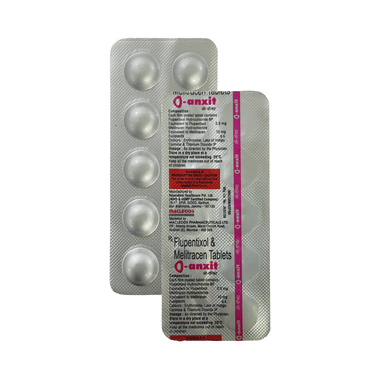 O Anxit 0.5 mg/10 mg Tablet
