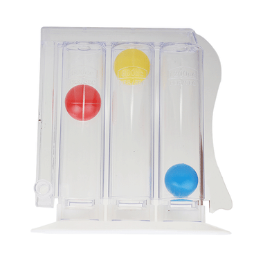 Fairbizps 3 Balls Incentive Spirometer
