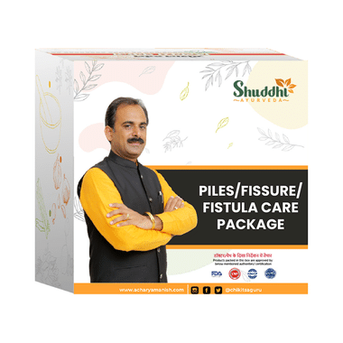 Shuddhi Ayurveda Piles/Fissure/Fistula Care Package